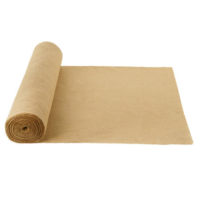 VEVOR Burlap Fabric Roll, 40” x 75 ft & 50 x 50 High Density Wide Natural Burlap Fabric Rolls, Jute Fabric Burlap Tree Wrap Roll, for Decor, Crafts, Wedding, Gardening, Plant & Tree Winter Covering - CMBJ40INCHESDJJN9V0 - view 1