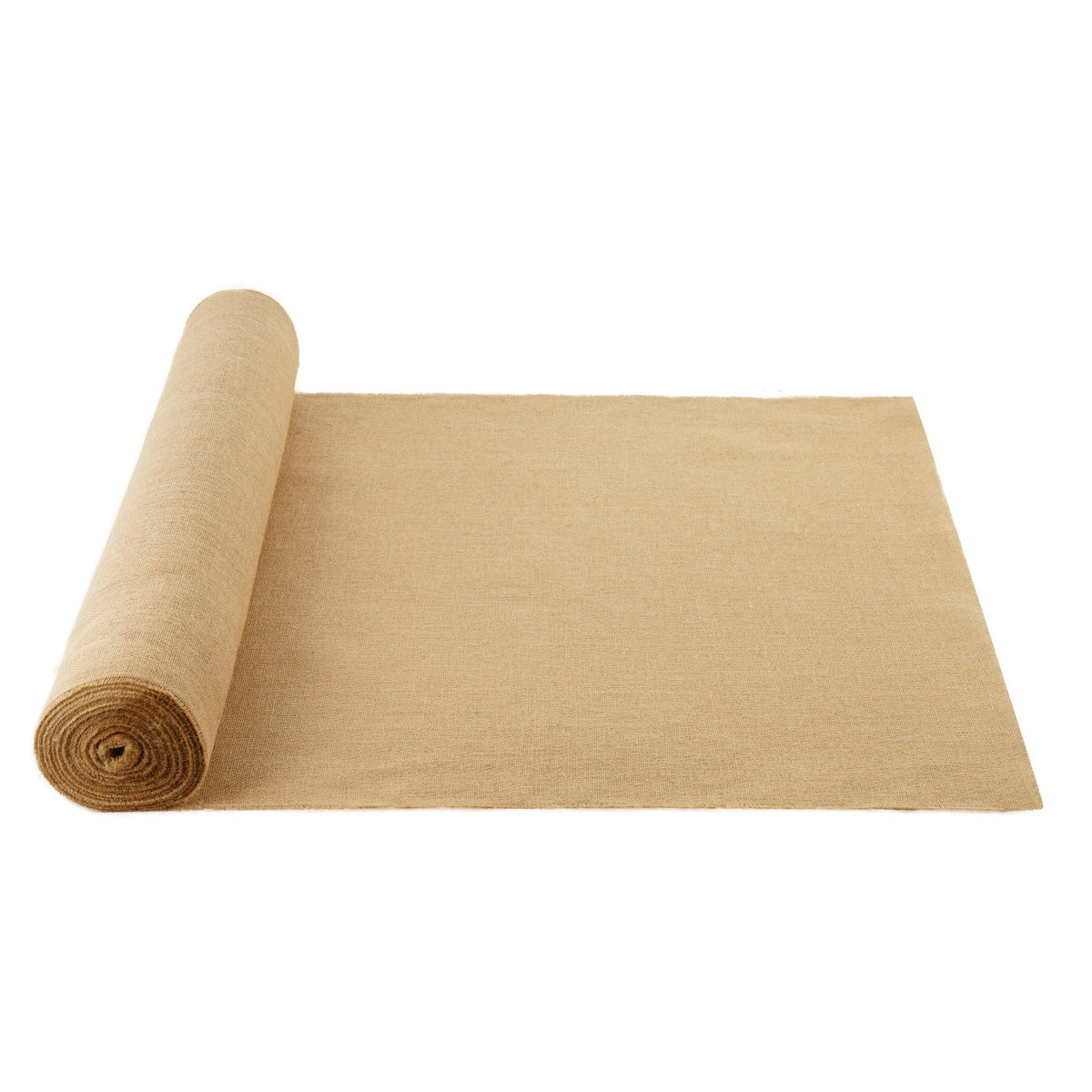 VEVOR Burlap Fabric Roll, 40” x 150 ft & 45 x 45 High Density Wide Natural Burlap Fabric Rolls, Jute Fabric Burlap Tree Wrap Roll, for Decor, Crafts, Wedding, Gardening, Plant & Tree Winter Covering - CMBJ40INCHESIUNCVV0 - view 1