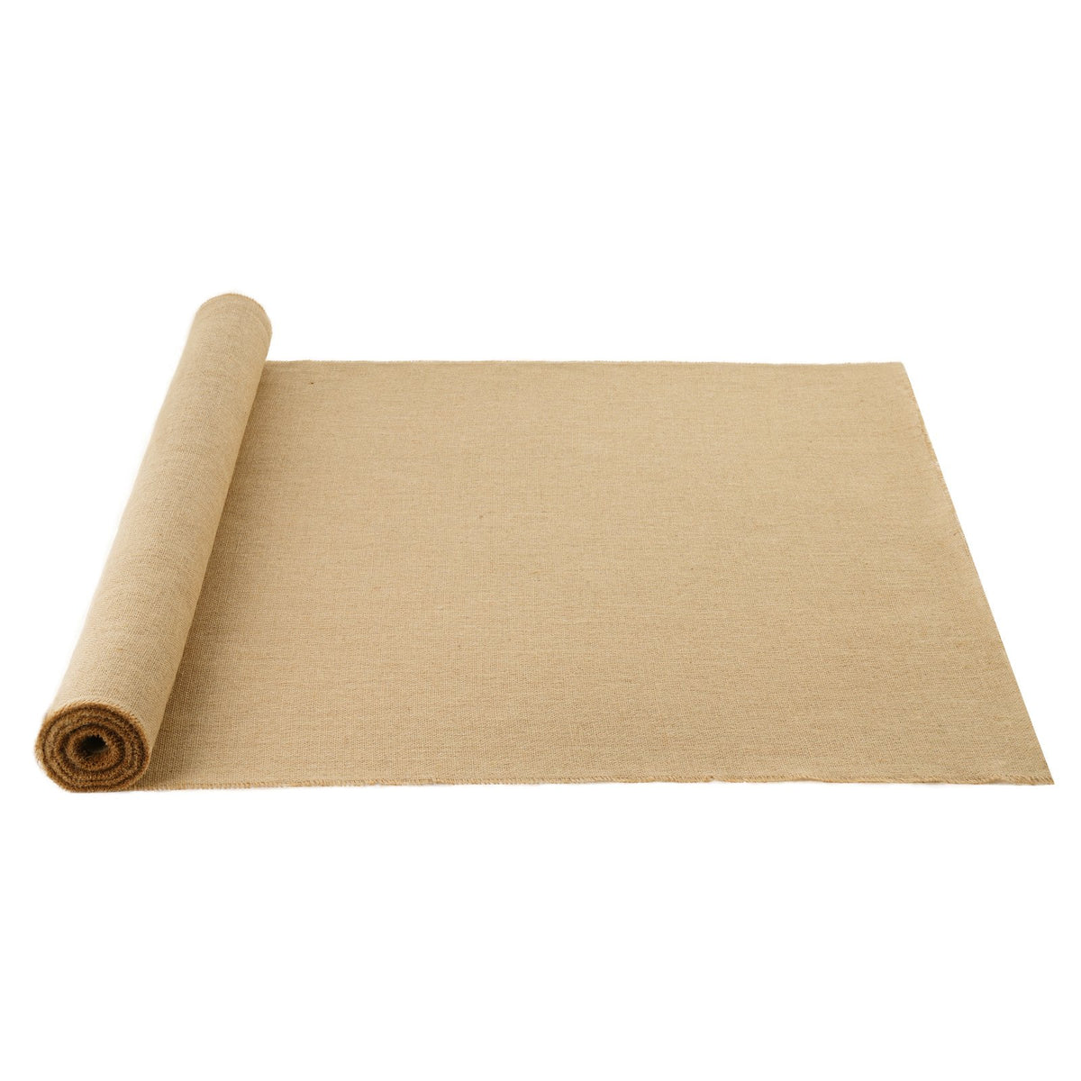 VEVOR Burlap Fabric Roll, 40” x 30 ft & 50 x 50 High Density Wide Natural Burlap Fabric Rolls, Jute Fabric Burlap Tree Wrap Roll, for Decor, Crafts, Wedding, Gardening, Plant & Tree Winter Covering - CMBJ40INCHESQAPN0V0 - view 1
