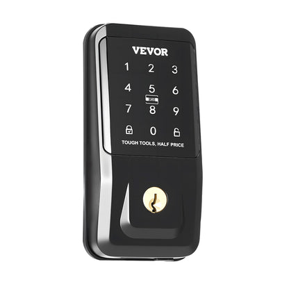 VEVOR Keyless Entry Door Lock, Touchpad Electronic Deadbolt with IC Card, Customizable User Codes, Keyed Entry, Auto Lock, Anti-Peeking Password, Backlit, Easy Installation, for Home, Matte Black - CMSMBSYGH000RESUE001V9 - view 10