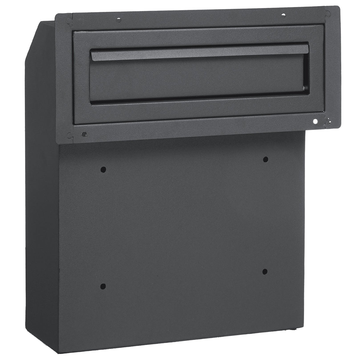 VEVOR Sturdy Metal Key Locker, Combo Lock, Mountable on Wall, 12'', Charcoal Gray, Ensures Safe Keeping of Mail and Keys - CMXBXYCSBLACB3MU1V0 - view 10