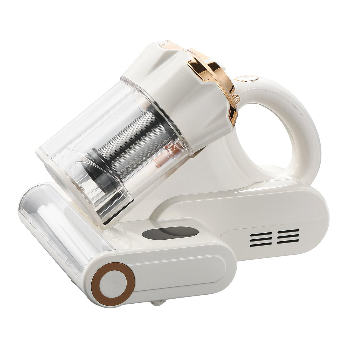 VEVOR Mattress Vacuum Cleaner, 550W Bed Vacuum Cleaner with 18Kpa Powerful Suction and Dual Dust Bin, HEPA Filter & Heating, Ultrasound Tech & Cleaning Lights, Handheld for Bed, Sofa, Corded, White - CMY400W14KPAKIOJZ001V1 - view 10