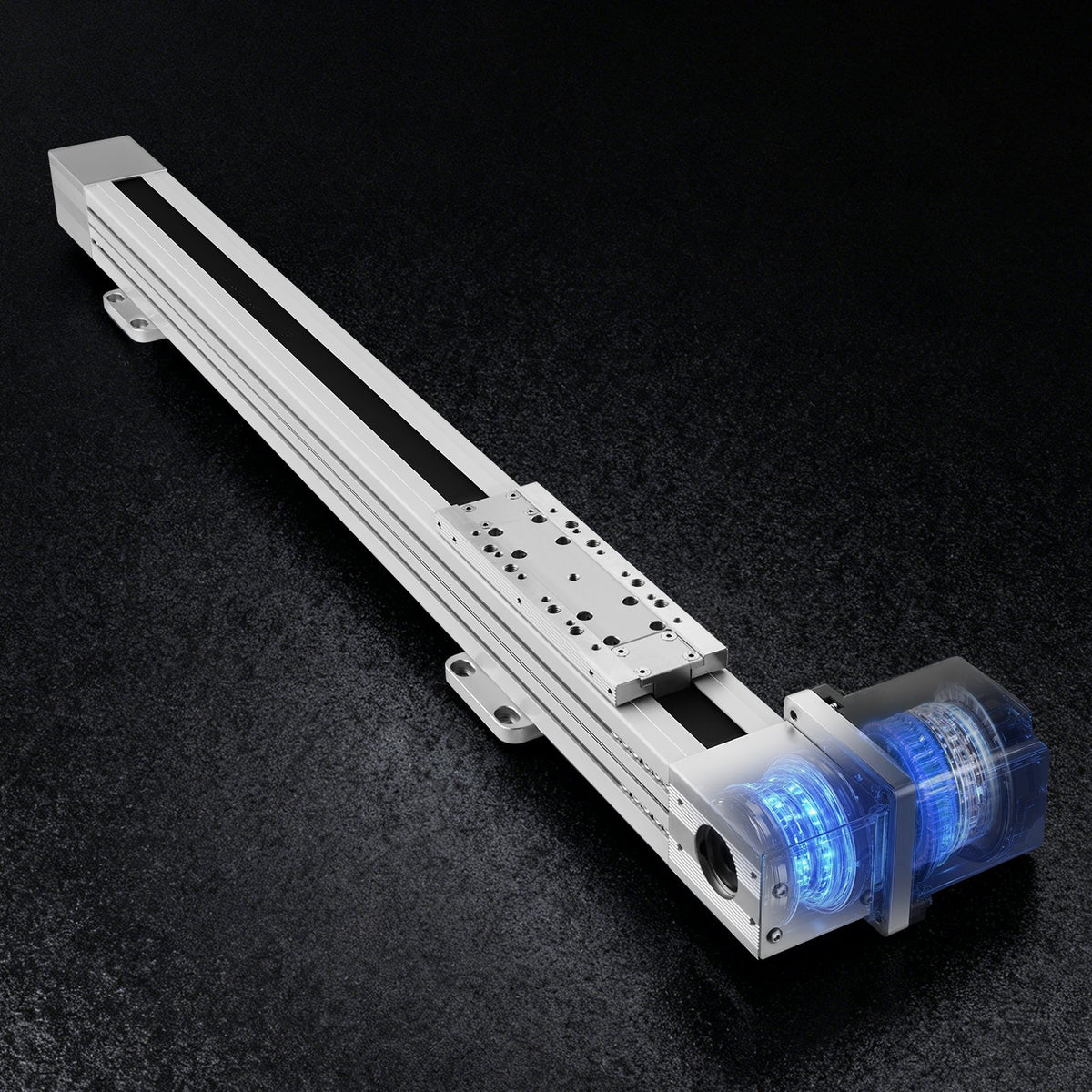 VEVOR Linear Guide Rail, Belt Drive, CNC Linear Motion Stage Actuator, with Nema34 Stepper Motor, 600 mm Stroke Work Size, High Speed Motorized, for Engraving Machine, CNC Milling Machine, 3D Printer - CNCZXDGPDCD6DKSD3001V9 - view 9