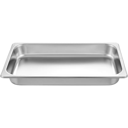 VEVOR Full-Size Stainless Steel Steam Table Pans, 6-Pack, 8.5 L Each - detail 2
