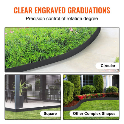 VEVOR Steel Landscape Edging, 4-pack Steel Garden Edging Borders, 40" L x 12" H Strips, Hammer-in Edging Border with 6 Clips, Bendable Metal Landscape Edging for Yard, Garden, Lawn - CPPZ12INCH13H20KAV0 - view 5