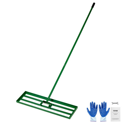 VEVOR Lawn Leveling Rake, 36"x10" Level Lawn Tool, Heavy-duty Lawn Leveler with 78" Steel Extended Handle, Yard Leveling Rake Suit for Garden, Golf Lawn, Farm - CPPZP1036000SKWNC002V0 - view 10