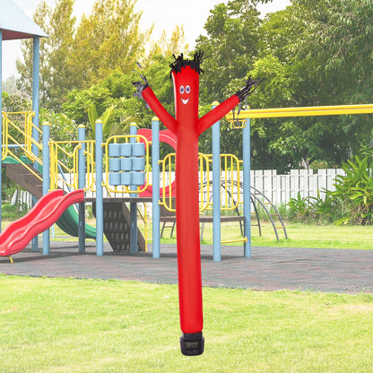 VEVOR Inflatable Tube Man Set, 6 ft Tall, Wacky Waving Inflatable Dancing Tube Guy with 1/15 HP Blower, PP Shell IPX3 Waterproof Blower Fan, for Outdoor Advertising Business Store Party - CQGR6FT45WHSNNAIQV1 - view 9