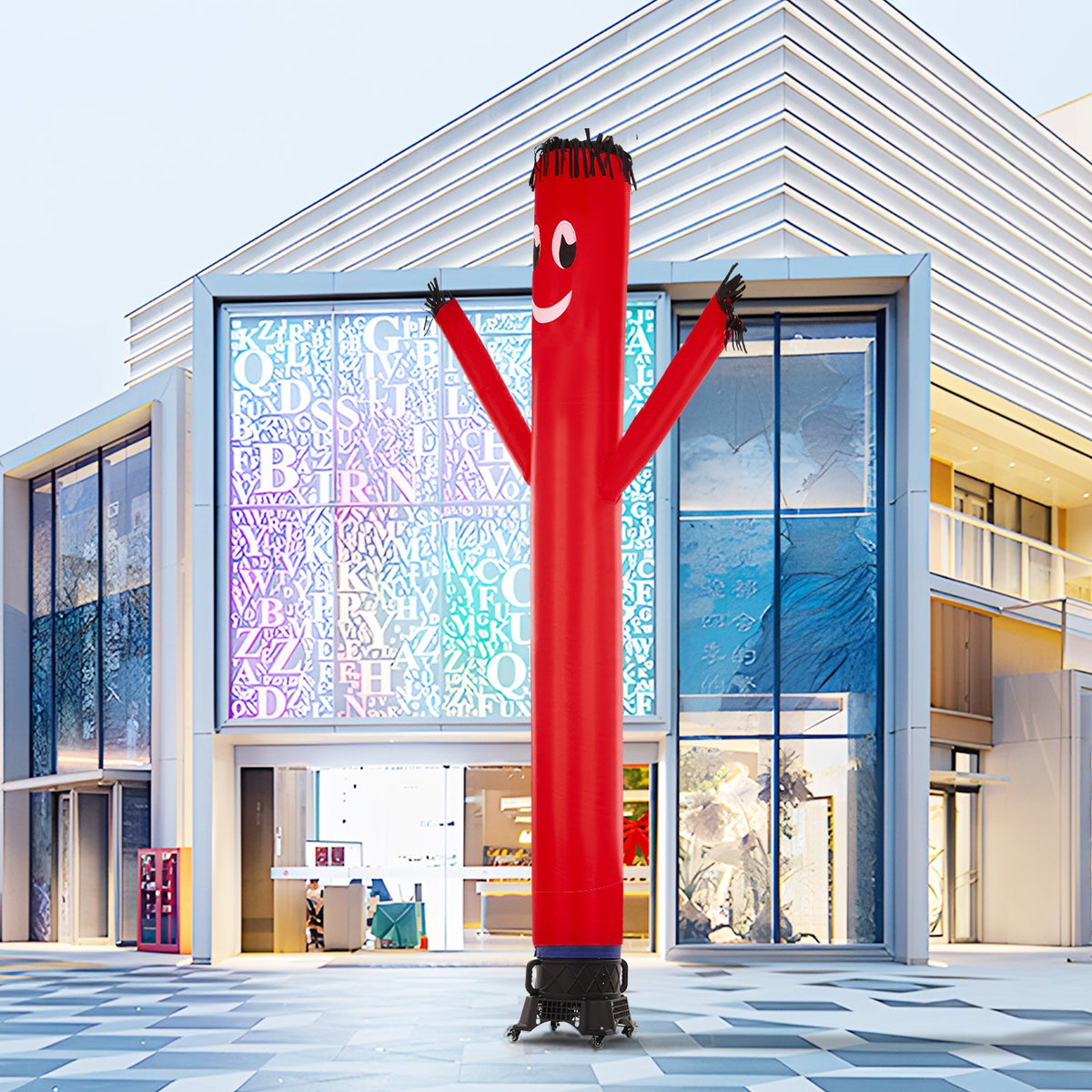 VEVOR Inflatable Tube Man Blower, 1 HP, Blower Fan for Wacky Waving Inflatable Tube Guy, PP Shell, IPX3 Waterproof, Fits 18" Diameter Outdoor Inflatable Wind Flying Tube Man(No Inflatable) - CQGRGFJ750W1Y8CVUV1 - view 9