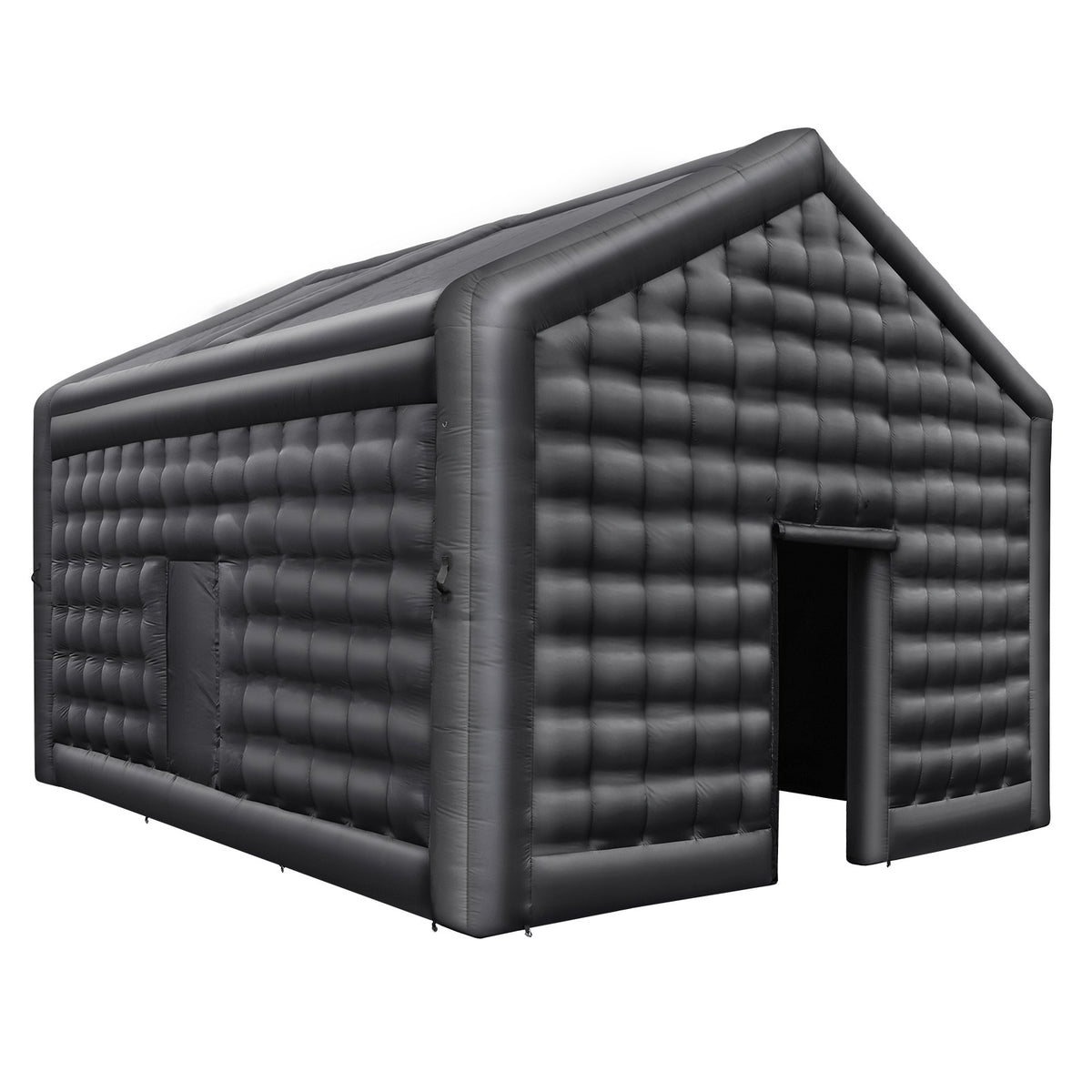 VEVOR Inflatable Nightclub, 17.7 x 16.4 x 13.9 Ft, Blow up Party Tent with Disco Lights & 680W Blower, Large Inflatable Night Club Tent for Adults, Inflatable House Air Cube for Wedding Birthday Black - CQJLB54542MHFI3VWV1 - view 10