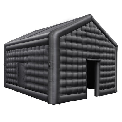 VEVOR Inflatable Nightclub, 17.7 x 16.4 x 13.9 Ft, Blow up Party Tent with Disco Lights & 680W Blower, Large Inflatable Night Club Tent for Adults, Inflatable House Air Cube for Wedding Birthday Black - CQJLB54542MHFI3VWV1 - view 10