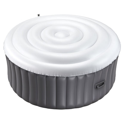 VEVOR Inflatable Hot Tub Cover, 5.4 Ft Round Hot Tub Cover Protector, Insulated Spa Covers for Inflatable Hottub, Weatherproof and Waterproof Energy Saving Lid for Outdoor Use, White - CQKRSYGGYXL68WLXJ001V0 - view 1