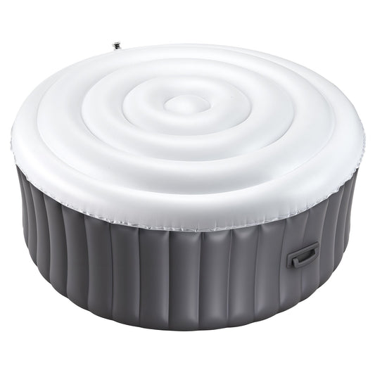 VEVOR Inflatable Hot Tub Cover, 5.4 Ft Round Hot Tub Cover Protector, Insulated Spa Covers for Inflatable Hottub, Weatherproof and Waterproof Energy Saving Lid for Outdoor Use, White - CQKRSYGGYXL68WLXJ001V0 - view 1