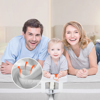 VEVOR Bed Bridge, King Bed Converter Kit, Split King Gap Filler for Adjustable Bed Mattress Connector Mattress Gap Filler with Heavy Duty Metal Buckle Strap 25D Memory Foam (75"L x 12"W) - CQL75W12INCHH4PYHV0 - view 9