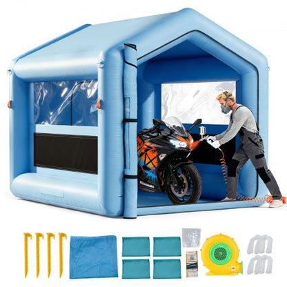 VEVOR Inflatable Paint Booth - Select Your Configuration - CQSPQF108585O6T54001V1 - view 1