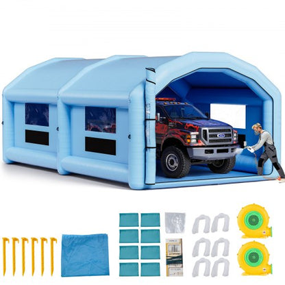 VEVOR Inflatable Paint Booth - Select Your Configuration - CQSPQF332013DWJNH001V1 - view 1