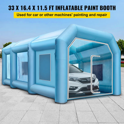 VEVOR Inflatable Paint Booth - Select Your Configuration - CQSPQFHSKC105T3O9V1 - view 2