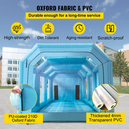 VEVOR Inflatable Paint Booth - Select Your Configuration - CQSPQFHSKC1253K6LV1 - view 3