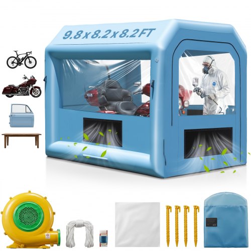 VEVOR Inflatable Paint Booth - Select Your Configuration - CQSPQFLSKCGLKNDD2V1 - view 1