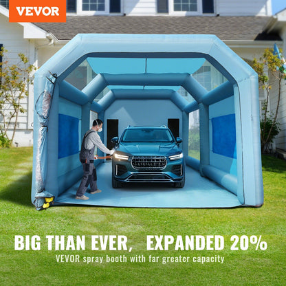 VEVOR Inflatable Paint Booth - Select Your Configuration - CQSPQFLSS2313PQNXV1 - view 2