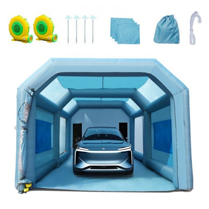 VEVOR Inflatable Paint Booth - Select Your Configuration - CQSPQFLSS2615VHELV1 - view 1