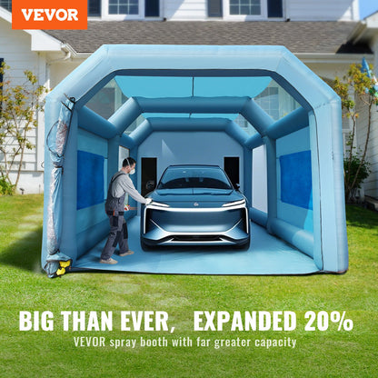 VEVOR Inflatable Paint Booth - Select Your Configuration - CQSPQFLSS2615VHELV1 - view 2