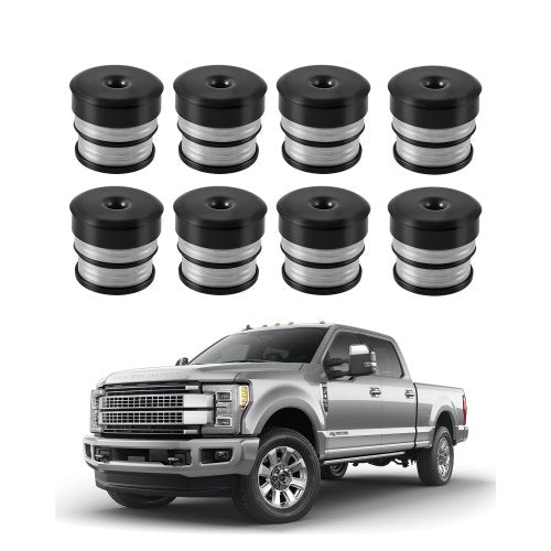 VEVOR Body Mount Bushing Kit, Compatible with 2008-2016 F250 F350 Super Duty, 64 PCS Silicone Body Mount Kit, Quick Replacement, Durable Components for Improving Bumpy Driving Performance, Gray - CSAZCTTJGJ20SALBI001V0 - view 2