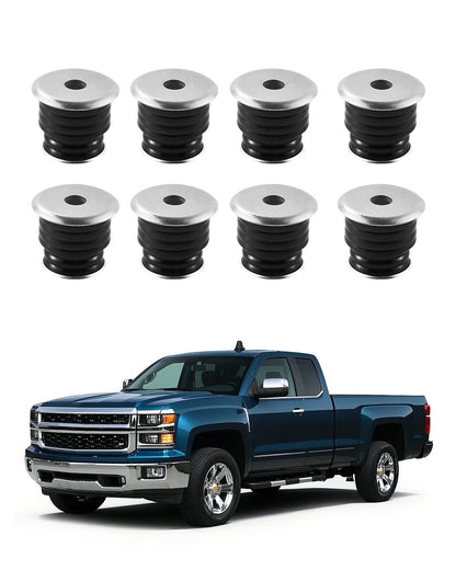 VEVOR Body Mount Bushing Kit, Compatible with 1999-2007 Ford F250 F350, 60 PCS Polyurethane Body Mount Kit, Quick Replacement, Durable Components for Improving Bumpy Driving Performance, Black - CSAZCTTJJAZ1EXPKL001V0 - view 1