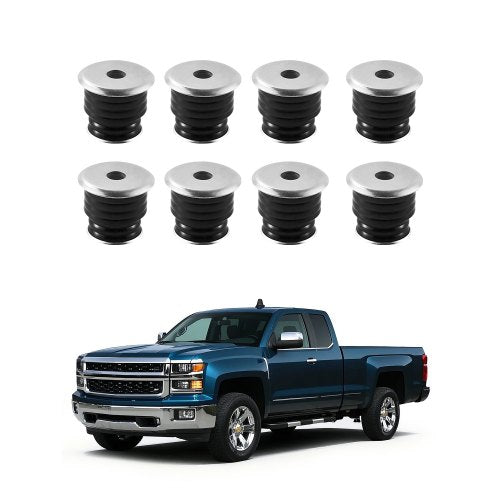 VEVOR Body Mount Bushing Kit, Compatible with 1999-2007 Ford F250 F350, 60 PCS Polyurethane Body Mount Kit, Quick Replacement, Durable Components for Improving Bumpy Driving Performance, Black - CSAZCTTJJAZ1EXPKL001V0 - view 2
