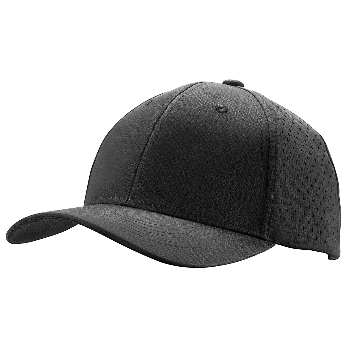 VEVOR Baseball Cap, Plain Baseball Hat with Breathable Fabric, Adjustable Size, Lightweight Summer Thin Sports Caps Ideal for Running, Workouts, or Outdoor Activities, 1 Pc, Black - CSBQMXJZYYJDKPQY8001V0 - view 1