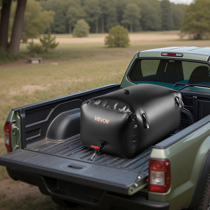 VEVOR Water Storage Bladder, 63.4 Gal Collapsible Water Storage Bag, Wear-Resistant 1000D PVC Soft Waters Bag, Leakproof Camping Tank Containers for Garden Irrigation RV Emergency Use, Black - CSDHSPVCB2401ECBZ003V0 - view 9