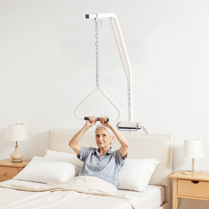 VEVOR Trapeze Bar for Bed Mobility, Bed Trapeze with Clamps and Floor Stand, 250LBS Weight Capacity Bed Pull Up Assist for Elderly, Patients & Disabled, Suitable for Home Care, Hospital, Nursing Home - CSDJLDXDJTXZ28XD4V0 - view 9