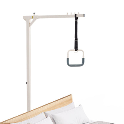 VEVOR Trapeze Bar for Bed Mobility, Heavy-Duty Steel Free Standing Trapeze Bar 250 LBS Weight Capacity, Hospital Bed Pull Up Assist for Elderly & Disabled, Ideal for Hospitals, Nursing Home, Home Care - CSDJLDXDJZGZUND9MV0 - view 10