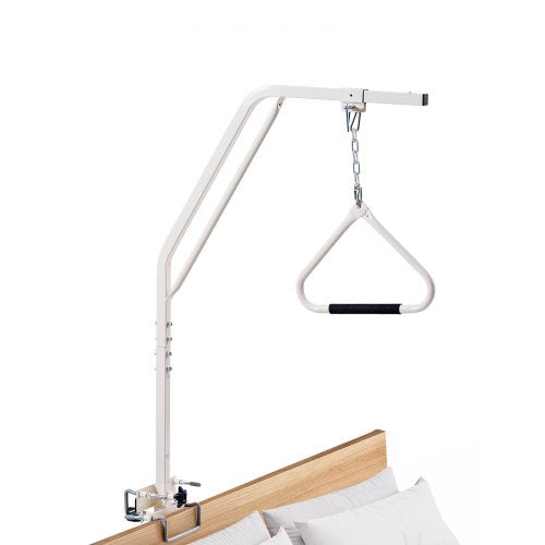 VEVOR Trapeze Bar for Bed Mobility, Medical Bed Trapeze with Clamps & Metal Chain, 250LBS Weight Capacity Bed Pull Up Assist for Elderly & Disabled, Ideal for Home Care, Hospitals, Nursing Homes - CSDJXDCJZGZCHQ5WJV0 - view 2