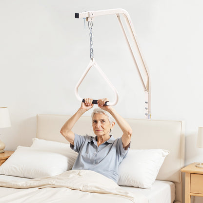 VEVOR Trapeze Bar for Bed Mobility, Medical Bed Trapeze with Clamps & Metal Chain, 250LBS Weight Capacity Bed Pull Up Assist for Elderly & Disabled, Ideal for Home Care, Hospitals, Nursing Homes - CSDJXDCJZGZCHQ5WJV0 - view 9