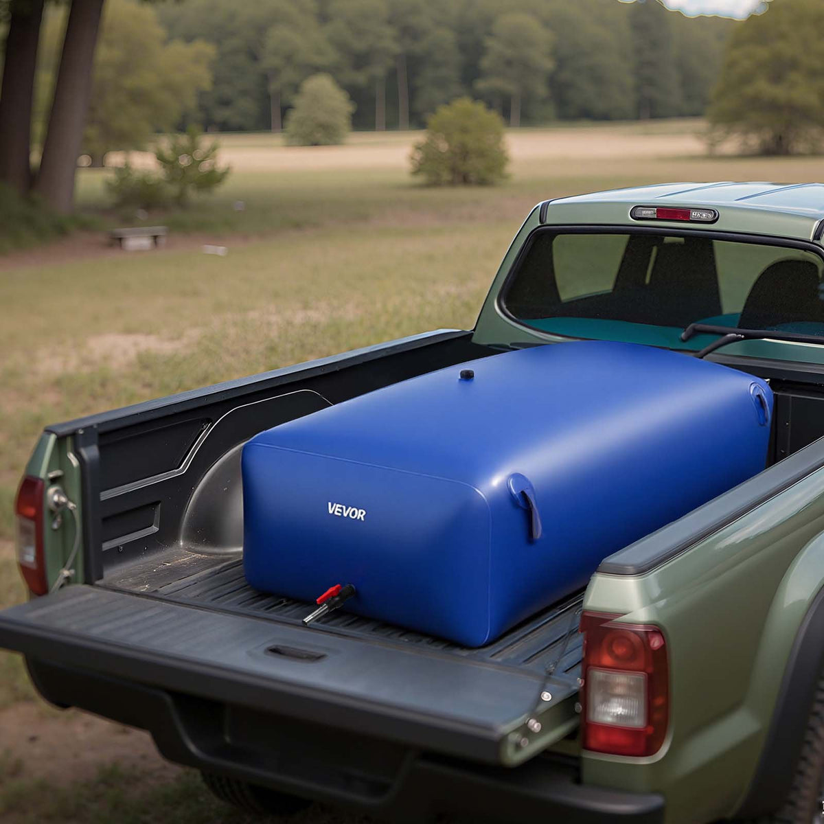 VEVOR Water Storage Bladder 264.2 Gallon Large Capacity Water Bag, Portable & Collapsible Soft Waters Container, Leakproof & Tear-Resistant PVC Emergency Waters Storage Tank for RV Truck & Outdoor Use - CSDLSPVC1000IHFQW001V0 - view 9