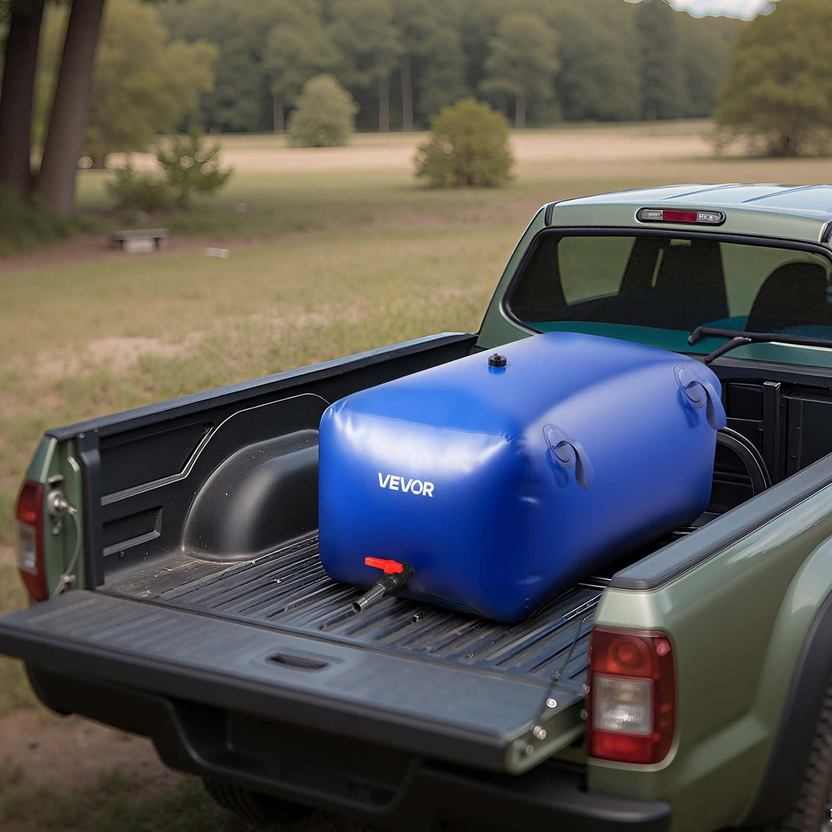 VEVOR Water Storage Bladder 63.4 Gallon Large Capacity Water Bag, Portable & Collapsible Soft Waters Container, Leakproof & Tear-Resistant PVC Emergency Waters Storage Tank for RV Truck & Outdoor Use - CSDLSPVC240LSO68O001V0 - view 9