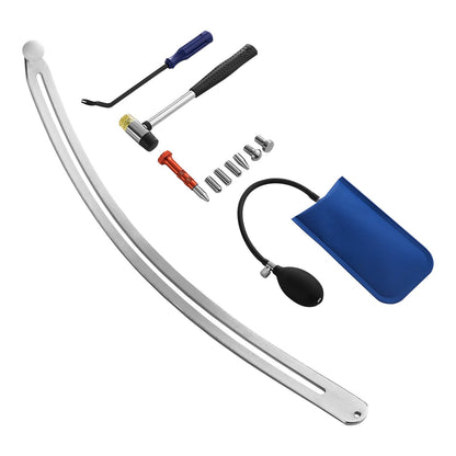 VEVOR Dent Puller Kit, Paintless Car Dent Removal Tool, Auto Fender Damage Repair Puller Lifter with Curved Rod, Crowbar, Rubber Hammer, Airbag, Detachable & Repair Pens, Replacement Heads Tools Kit - CSLBGJDJT12J5FC5E001V0 - view 1
