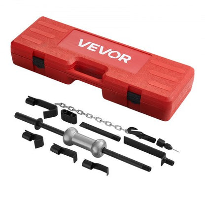 VEVOR Dent Puller Kit, 10 lbs 13-in-1 Slide Hammer Dent Removal Kit, Heavy-Duty Auto Body Truck Repair Automotive Damage Remover Tool Repair Frame with Carrying Case, Extension Rod, Non-Slip Handle - CSLBGJDJT13J21TPQ001V0 - view 2