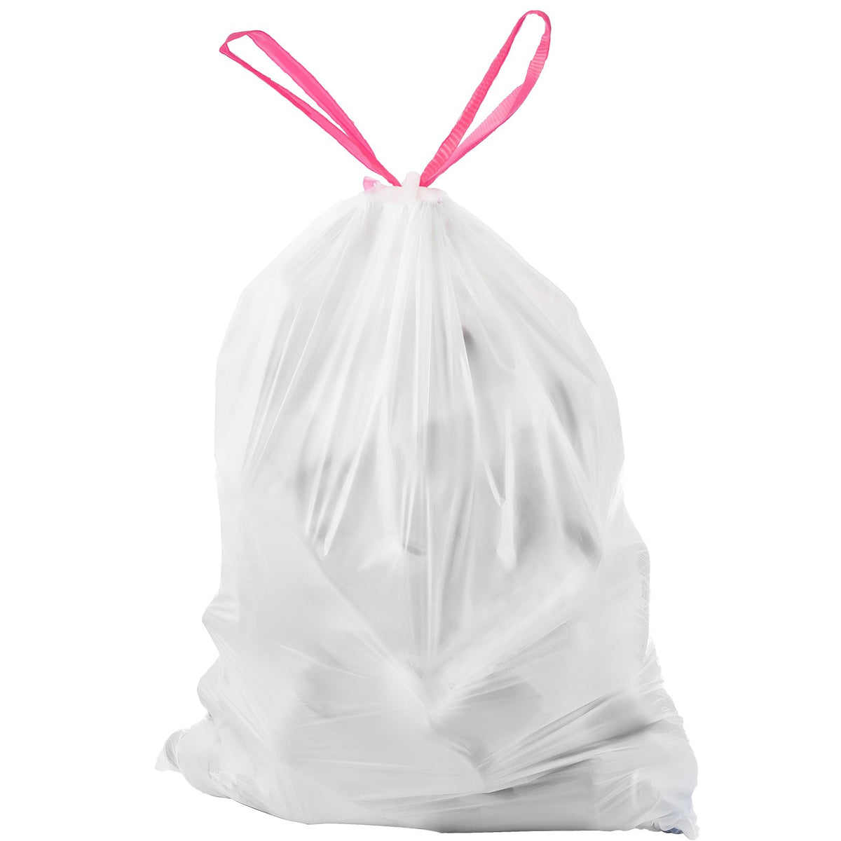 VEVOR Drawstring Trash Bags, 13 Gallon 110 Count Tall Kitchen Trash Bags, Extra Thick Fresh Scent Garbage Bag, Recyclable Bin Bag with Drawstrings, for Home Kitchen, Office, RV and Camping (White) - CSLJD13GALG1DW9XI001V0 - view 10
