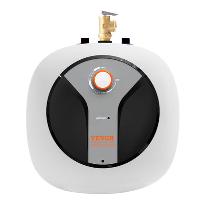 VEVOR Electric Mini-Tank Water Heater 4-Gallon Tank, 1440W Hot Water Boiler Storage, Safety Temperature Pressure Valve Easy Install, for Kichen Bathroom Restaurant, Shelf Wall Mounted - CSSCB4GALYYT0JNC4V1 - view 10