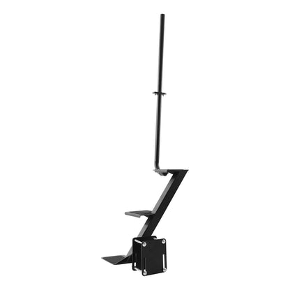 VEVOR Boat Trailer Steps, 3-Step, Heavy-Duty Boat Trailer Steps with Handle, Non-Slip Surface, 3 Mounting Angle Options, Carbon Steel Ladder Suitable for 3" x 3"/3" x 5"/4" x 4" Frame, Side Mounting - CTCBTSJBTCMAFGE6A001V0 - view 10