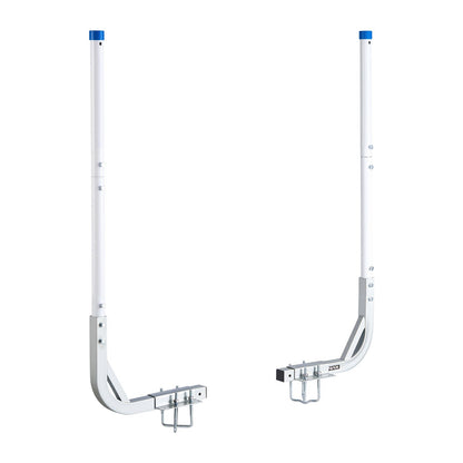 VEVOR Boat Trailer Guides, 30.5 in/47.5 in Height Guide Poles, 2PCS High-Hardness Steel Trailer Guide-Ons, Adjustable Guide Poles with PVC Pipes, for Ski Boats, Compact Fishing Boats, Small Sailboat - CTCDGDLX314867OH8001V0 - view 10