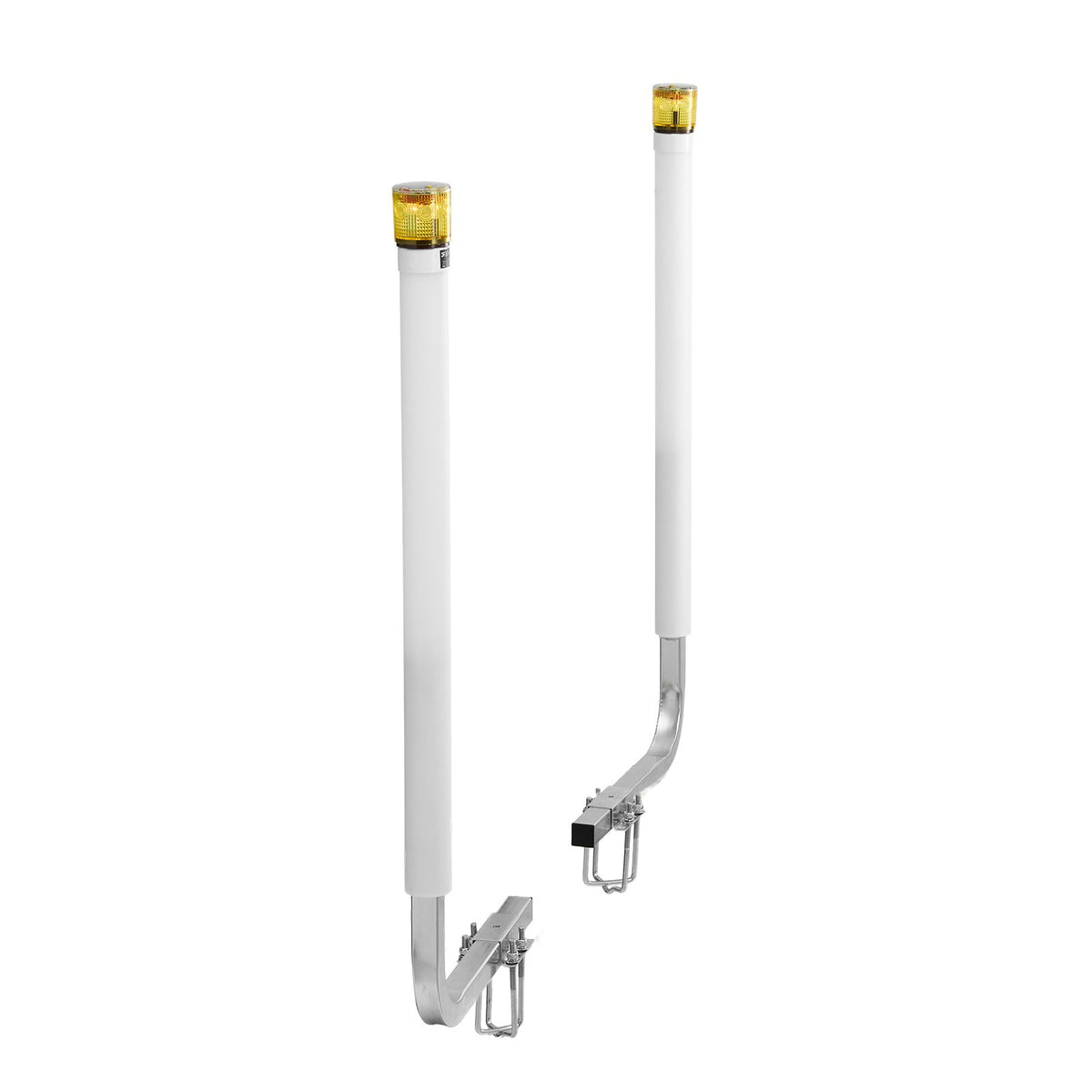 VEVOR Boat Trailer Guide, 46 in with LED Light Trailer Guide Poles, 2PCS High-Hardness Steel Guide-Ons, Wide Adjustable Trailers Guides with PVC Pipes, for Ski Boat, Fishing Boat or Sailboat Trailers - CTCDGDLXBS40N0BCN001Y3 - view 10