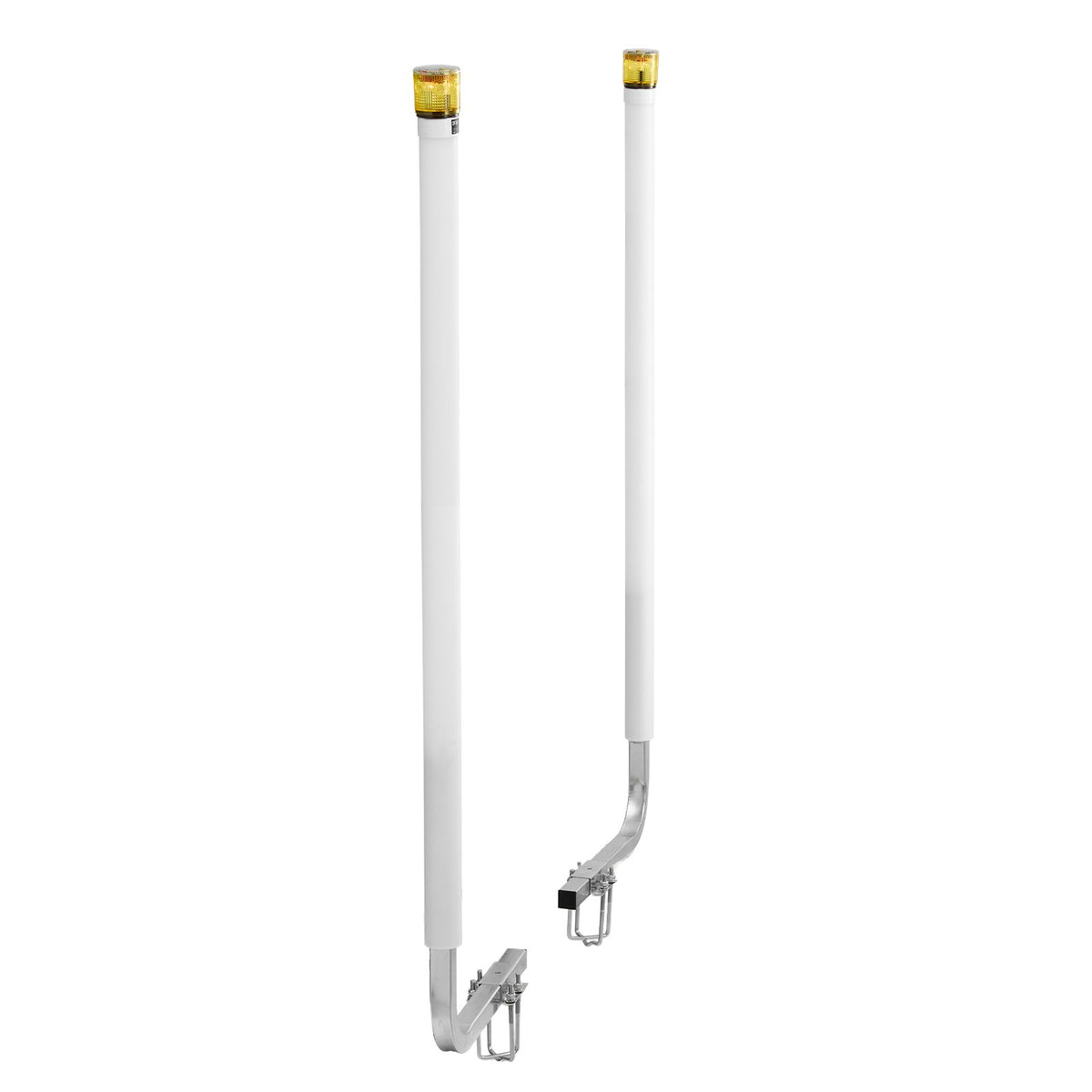 VEVOR Boat Trailer Guide, 65.7 in with LED Light Trailer Guide Poles, 2PCS High-Hardness Steel Guide-Ons, Wide Adjustable Trailers Guides with PVC Pipes, for Ski Boat, Fishing Boat, Sailboat Trailers - CTCDGDLXBS60WOR5F001Y3 - view 10