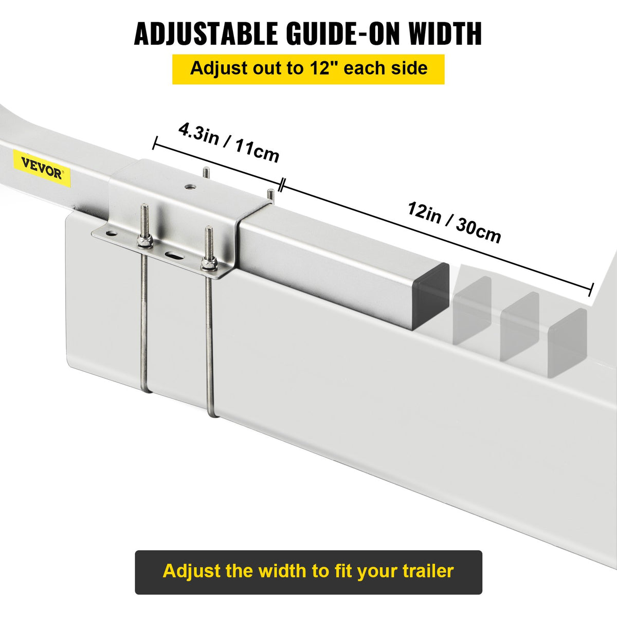 VEVOR Boat Trailer Guide - Select Your Configuration - CTCDGHYL60PVC1WCBV0 - view 3