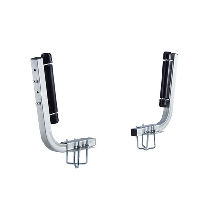 VEVOR Boat Trailer Guides, 18.5 in/20.5 in Height Adjustable Trailers Guide, 2PCS Thickened High-Duty Steel Trailer Guide-Ons with Smooth Roller Guidance, for V-Hull Boats, Small to Mid-Size Boats - CTCDGLXLX1852M1UF001V0 - view 10