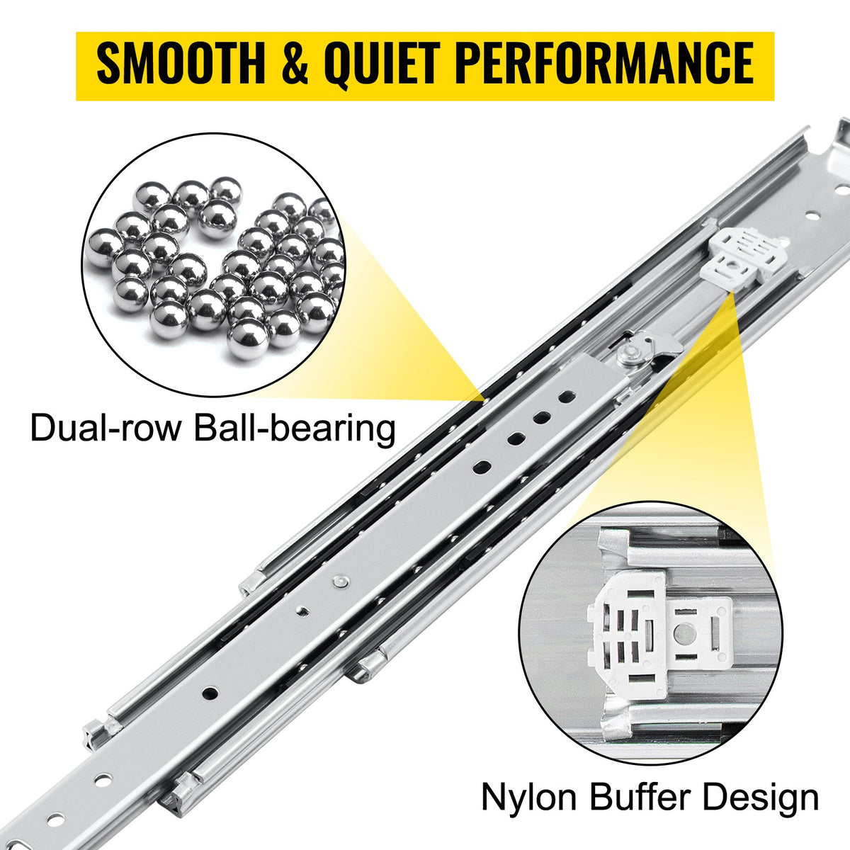 VEVOR Drawer Slides - Select Your Configuration - CTDG24YC500B00001V0 - view 3