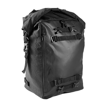 VEVOR Motorcycle Tail Bag, 30 L Motorcycle Rear Seat Bag with Waterproof Rain Cover, Outdoor Sports Motorbike Luggage Storage Trunk Rack Backpack with Shoulder Straps, Universal Fit Rear Racks, Black - CWBBL30L0000F1GH9002V0 - view 10