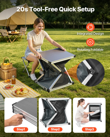 VEVOR Outdoor Camping Kitchen - Select Your Configuration - CWJKYDCFYTZDJKTEY001V0 - view 3