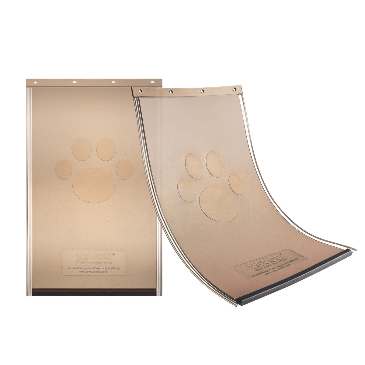 VEVOR Pet Door Replacement Flap, Compatible with VEVOR Flap Pet Doors, Measures 10.25" x 16.25" Longer Lasting, Weather-proof, Thickened PVC Dog Door Replacement Flap with Long Magnetic Strip (Large) - CWMTHFGLMPVCK7C3EV0 - view 1